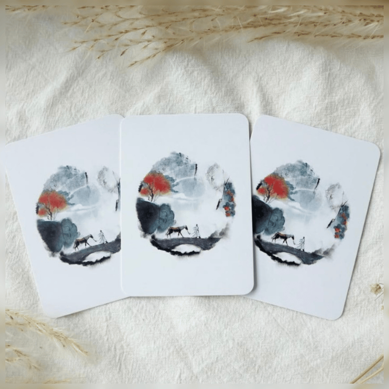 水彩画のアルカナルノルマンカード｜正規輸入品 | タロクル｜TaroCle