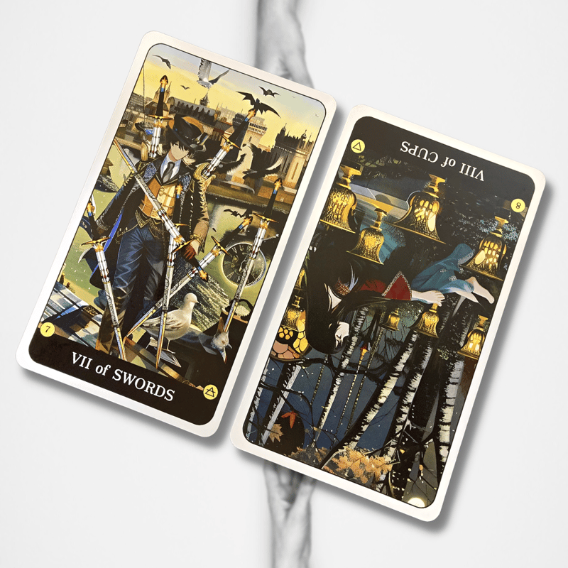 【正規品タロットカード】超キュートなアニメアート調デッキ✨豪華コレクターver JAPANESE ANIME TAROT ジャパニーズ アニメ タロット