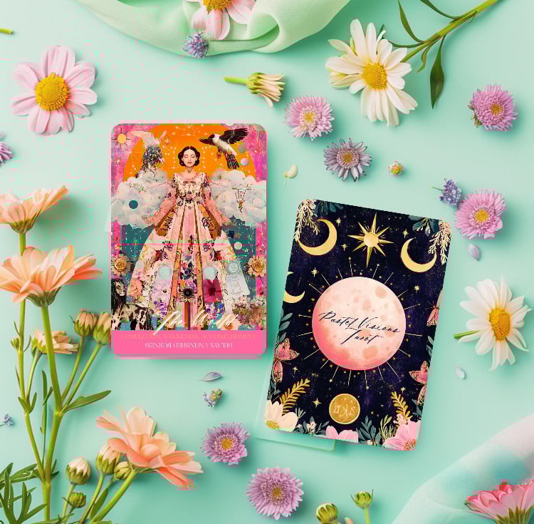 パステルビジョンタロットカード｜作者直輸入・希少デッキ | タロクル