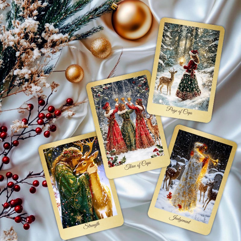 クリスマスイヴタロットカード｜作者直輸入・希少デッキ | タロクル