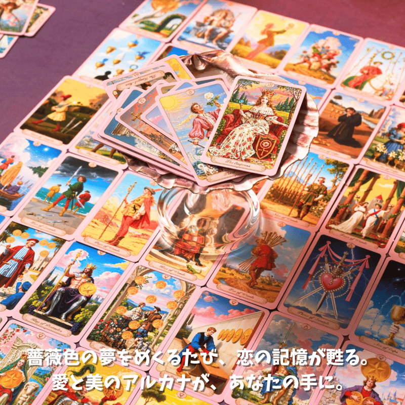 再入荷なし【正規品ルノルマンカード】甘くて優しいアートワーク
