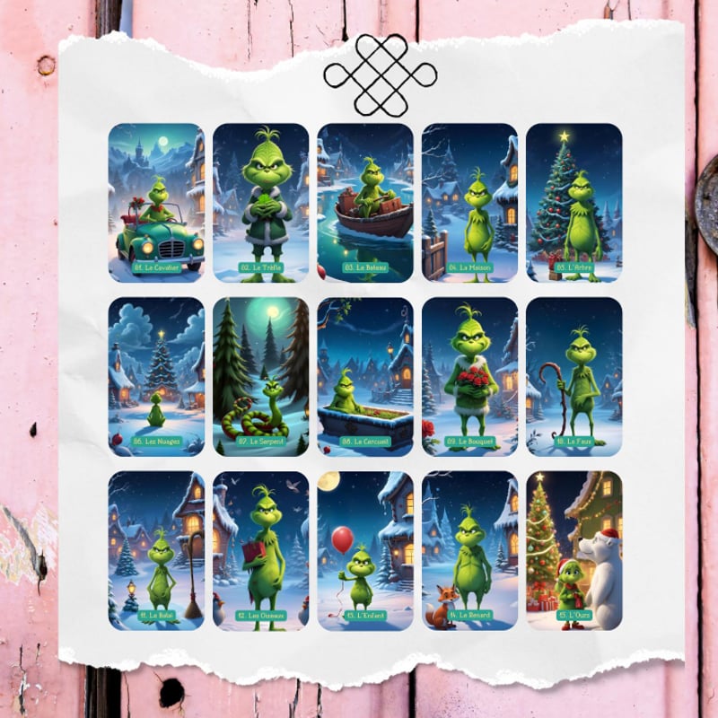 グリンチクリスマスルノルマンカード (正規品・希少) | タロクル
