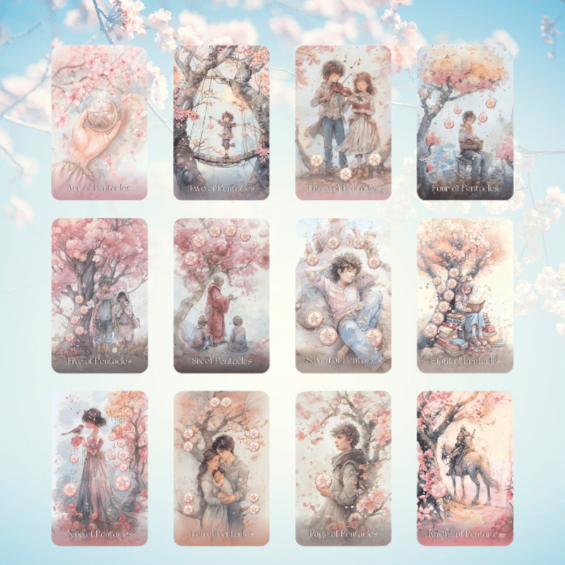 エフェメアデッキ タロットカード 正規品希少品 サガドリームタロットカード｜作者直輸入・希少デッキ | タロクル