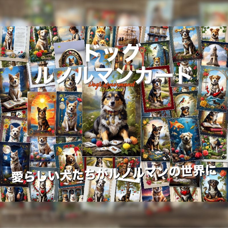 【正規品ルノルマンカード】ビッグアイズなドールやブライスの雰囲気✨ミラクルデッキ フェミニンピンクなルノルマンカード ❤︎ レア ❤︎ インディーズ