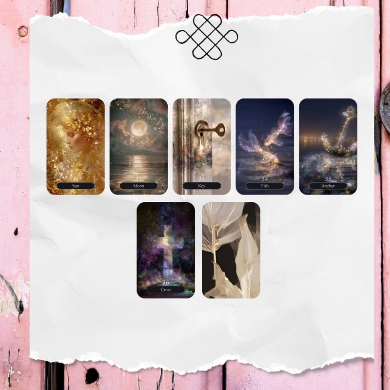 ゴールデンルノルマン(Golden Lenormand) ｜作者直輸入・希少デッキ