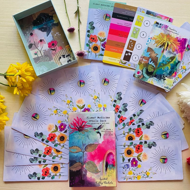 フラワーメディスンオラクルカード (Flower Medicine Oracle) ｜作者直