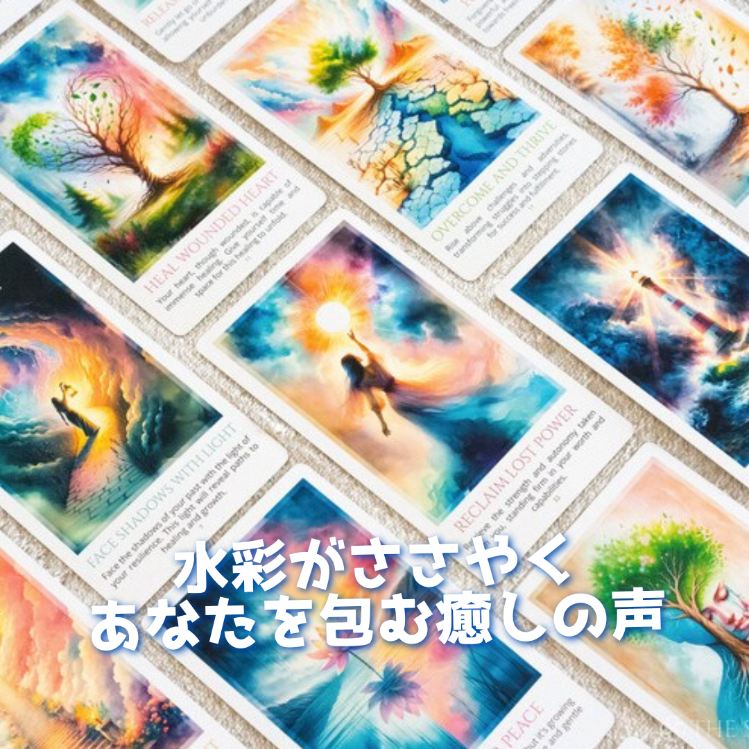 【正規品オラクルカード】海外希少デッキ✨色鮮やかで幻想的な美麗オラクルカード 正規品オラクルカード】希少✨物語が繋がるカードが圧巻✨自然の啓発の