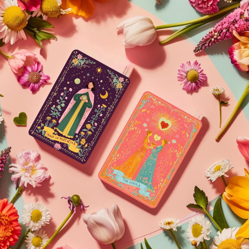 ブルーミングビジョンタロットカード｜作者直輸入・希少デッキ