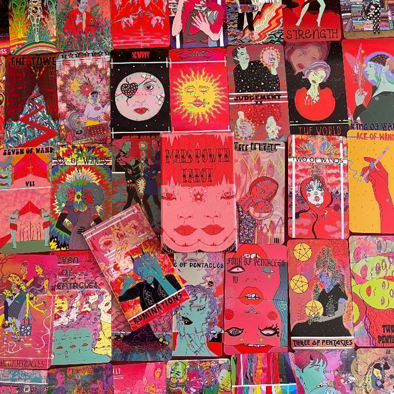 火星のタロットカード｜作者直輸入・希少デッキ | タロクル｜TaroCle