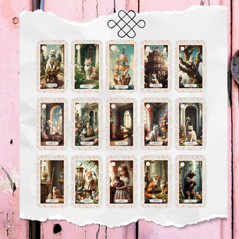 レノルキャットルノルマンカード｜作者直輸入・希少デッキ | タロクル