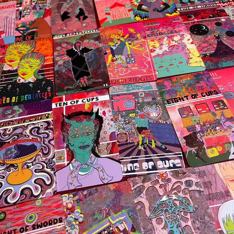 火星のタロットカード｜作者直輸入・希少デッキ | タロクル｜TaroCle