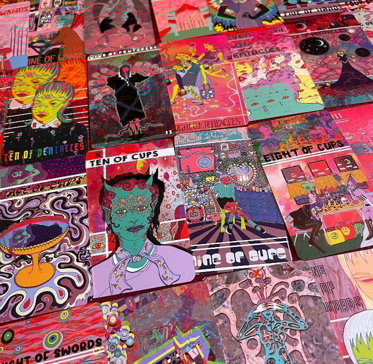 火星のタロットカード｜作者直輸入・希少デッキ | タロクル｜TaroCle