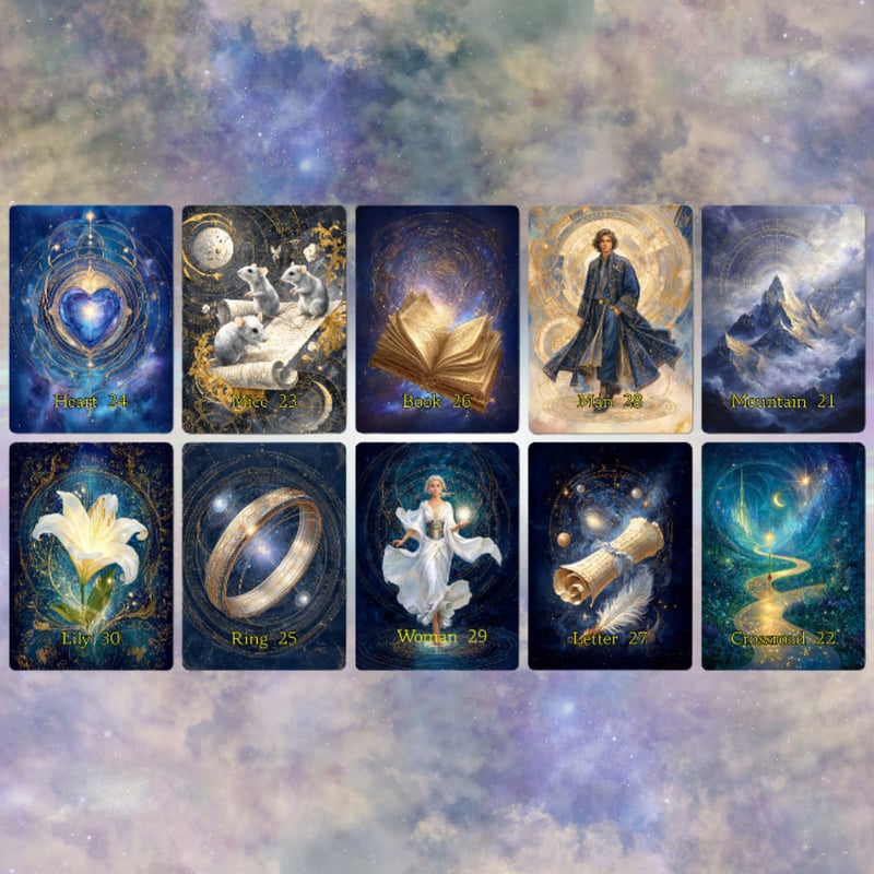 宇宙地図ルノルマンカード｜作者直輸入・希少デッキ | タロクル