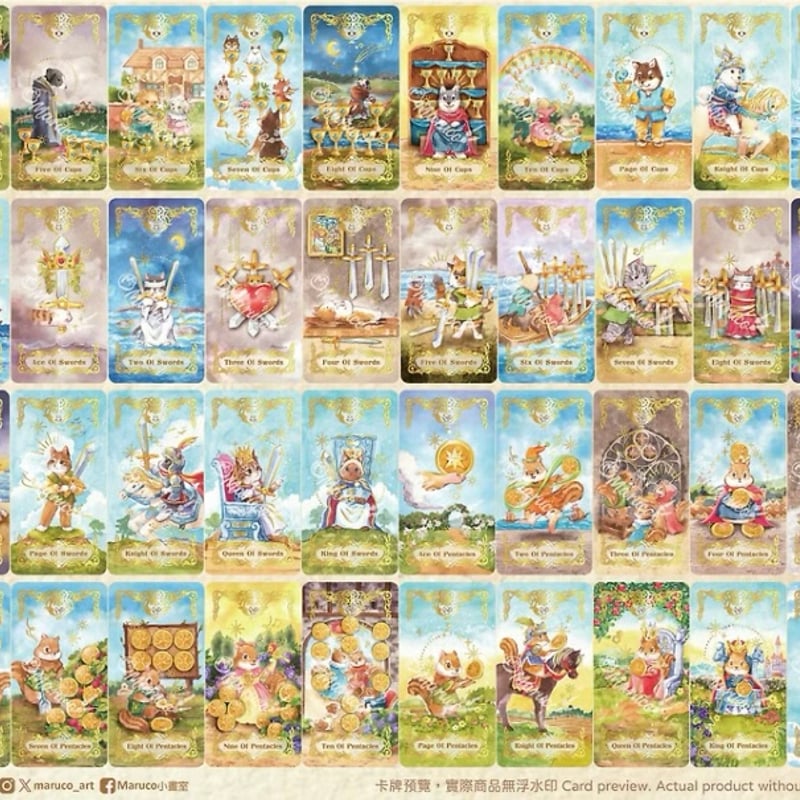 スモールアニマルタロット (正規品・希少) | タロクル｜TaroCle 