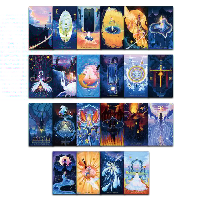 【正規品タロットカード】超美麗✨希少海外インディーズ✨幻想的なダークアートデッキ 正規品タロットカード】超美麗✨希少海外インディーズ✨幻想的な