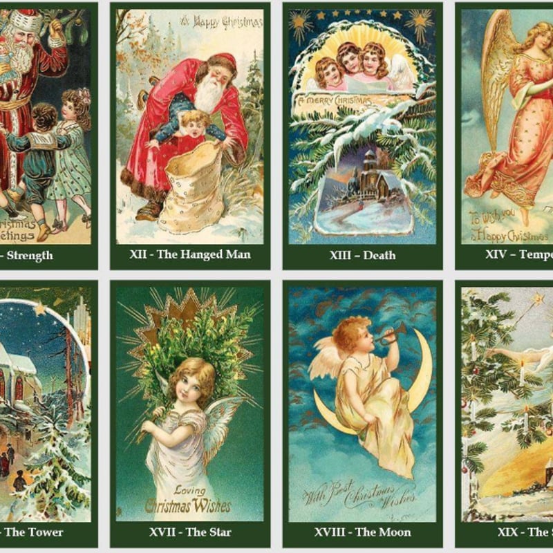 クリスマスタロットカード｜作者直輸入・希少デッキ | タロクル