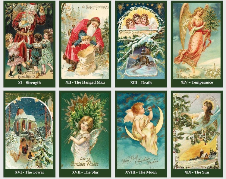 クリスマスタロットカード｜作者直輸入・希少デッキ | タロクル