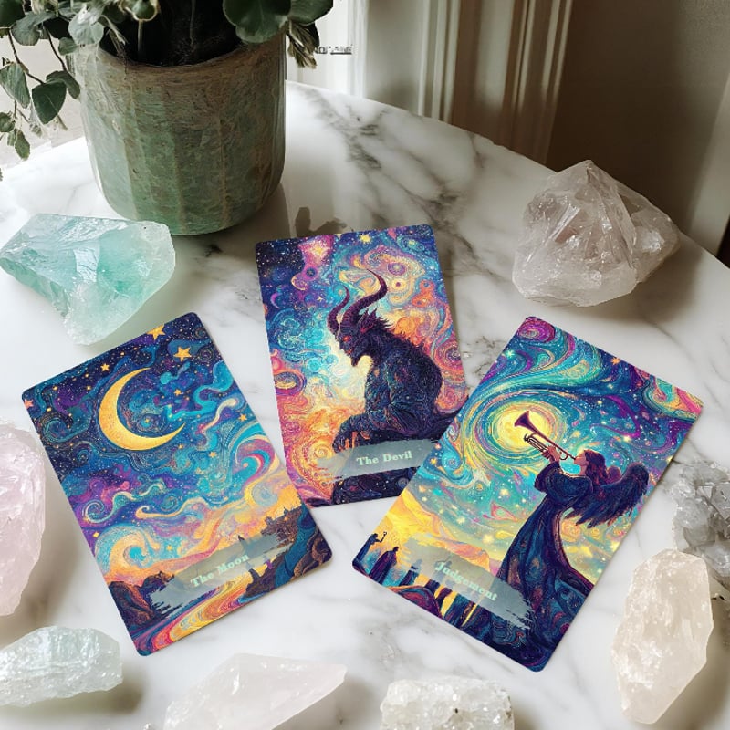 スターダストボルテックスタロットカード｜作者直輸入・希少デッキ