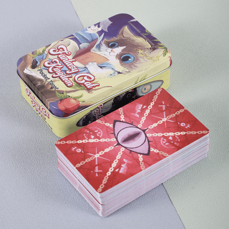 【正規品タロットカード】ネコだらけ✨可愛くファンタジーな猫たちの王国のタロット ファンタジー猫王国タロットカード｜正規輸入品 | タロクル｜TaroCle