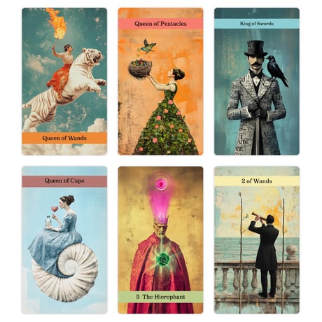 ダークティーソサエティタロットカード (The Dark Tea Society Tarot ) ｜作者直輸入・希少デッキ