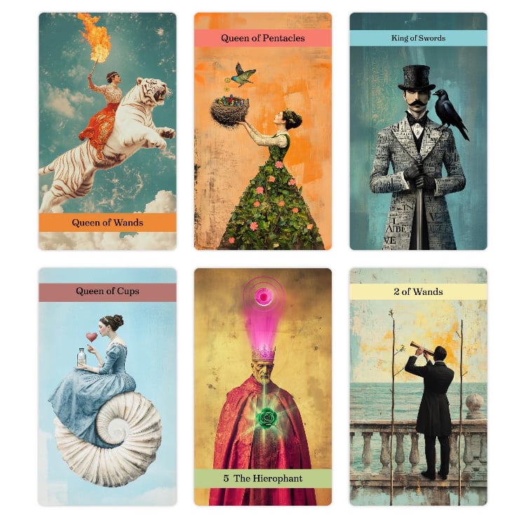 ダークティーソサエティタロットカード (The Dark Tea Society Tarot