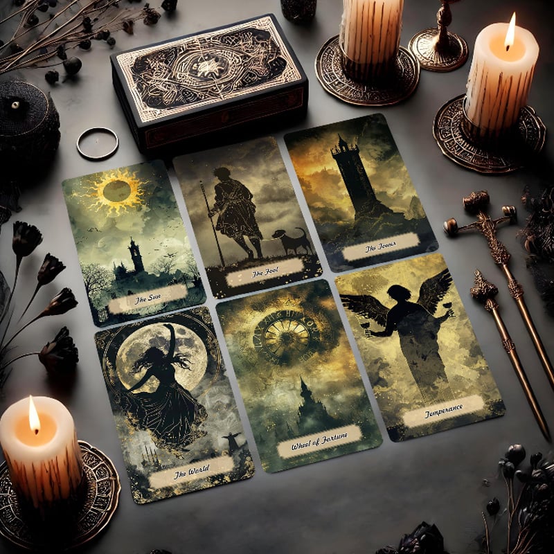 シャドウタロットカード｜作者直輸入・希少デッキ | タロクル｜TaroCle