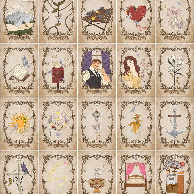 【正規品ルノルマンカード】希少インディーズ✨美しい魂の女神プシュケのルノルマン プシュケ・ルノルマンカード (正規品・希少) | タロクル