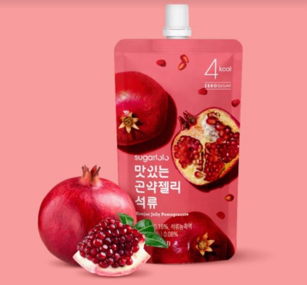 SUGERLOLO こんにゃくゼリー ザクロ味 | oppa beauty STORE