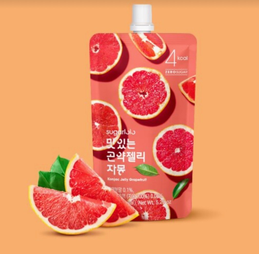 こんにゃくゼリー SUGERLOLO こんにゃくゼリー クレープフルーツ | oppa beauty STORE
