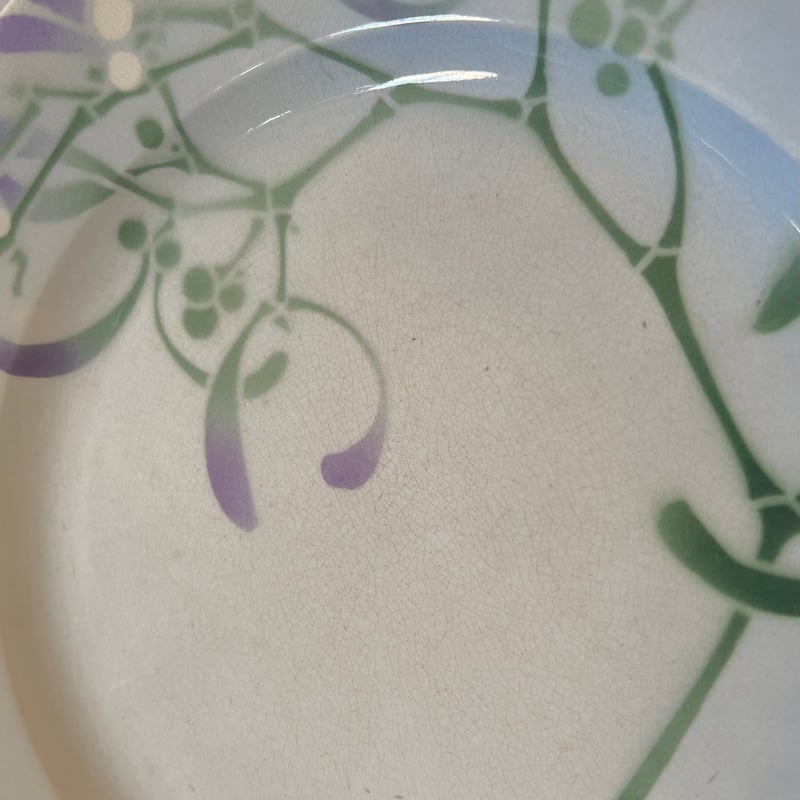 K&G Lunéville エドモンラシュナルによるヤドリギのディナー皿B