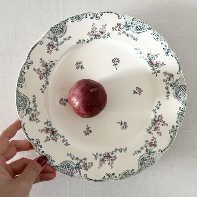 Longwy 平皿D | Cécil Le deuxième Brocante