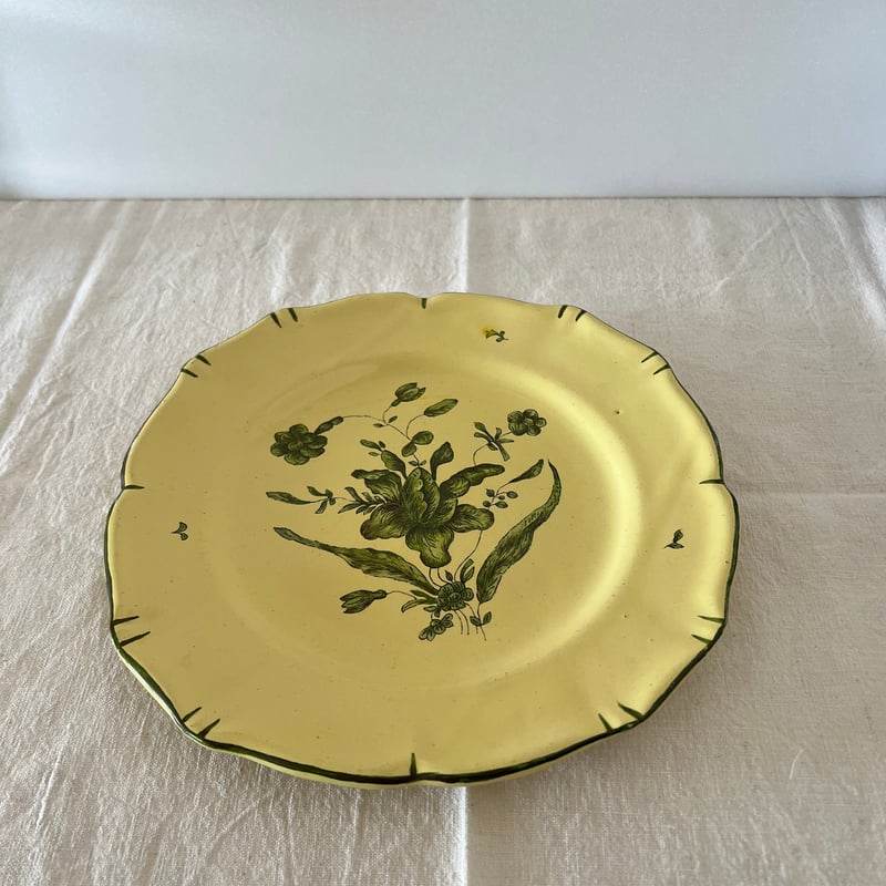 【100 DRINE】フランス　絵皿 100 DRINE】フランス 絵皿