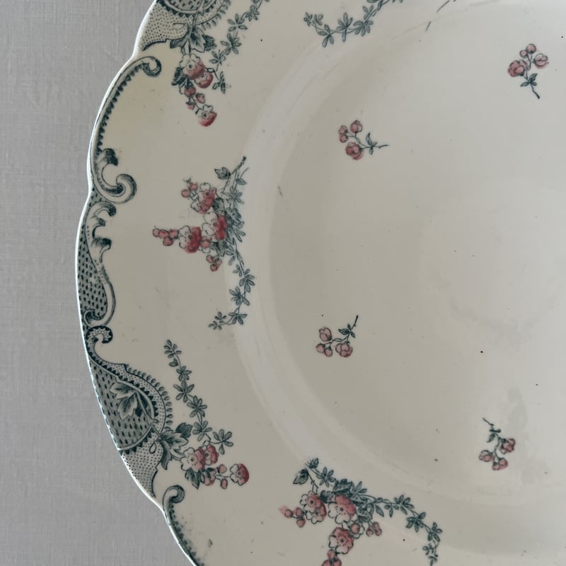 フランスアンティークロンウィLongwy Vincennes レギュミエ