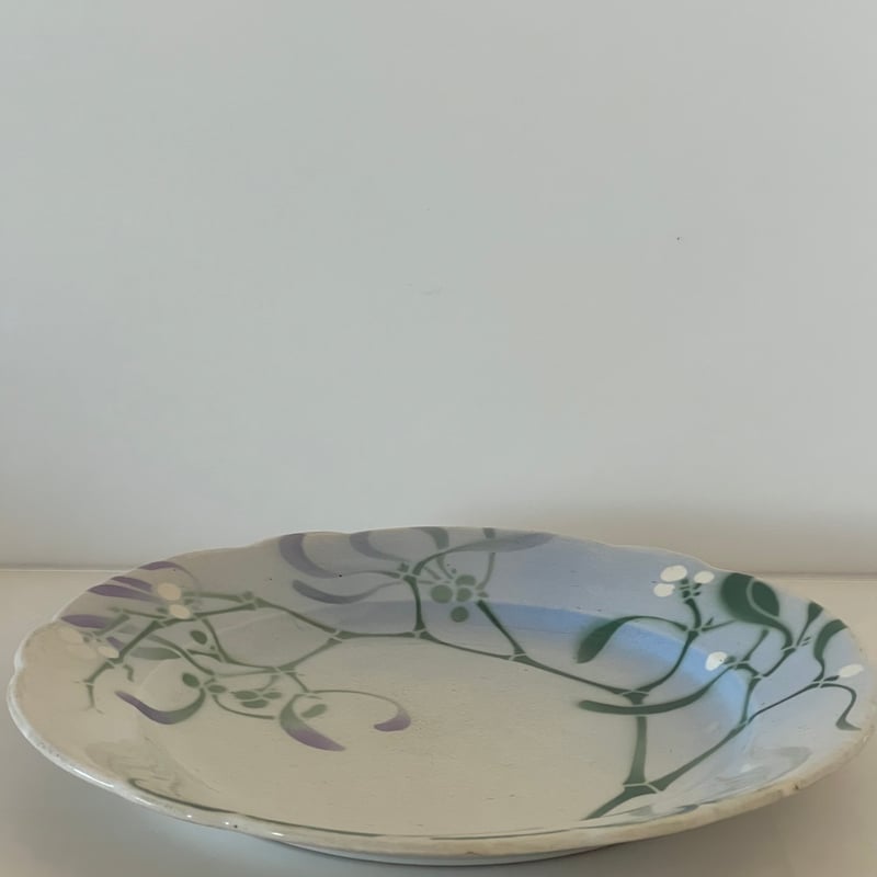 K&G Lunéville エドモンラシュナルによるヤドリギのディナー皿B