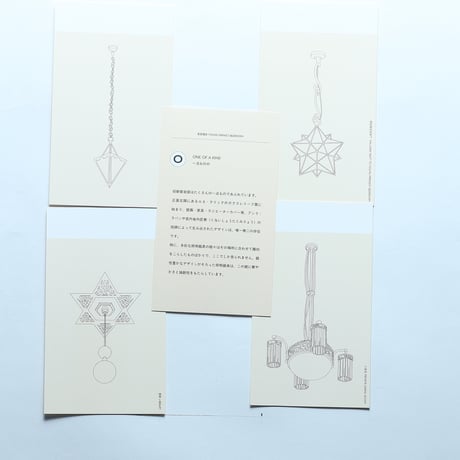 旧朝香宮邸を読み解くA to Z 展　アルファベットカードセット/東京都庭園美術館(2024)
