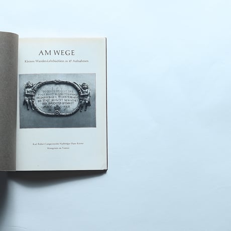 "Langewiesche Bücherei" Am Wege Kleines Wander-Lehrbüchlein in 47 Naturaufnahme/ Langewiesche (1960)