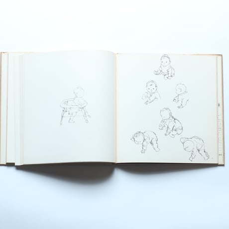 いわさきちひろ作品集１　素描の世界 / 岩崎美術社(1977)
