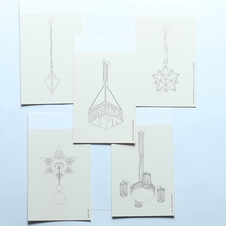 旧朝香宮邸を読み解くA to Z 展　アルファベットカードセット/東京都庭園美術館(2024)