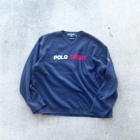 Cotton Knit Sweater by POLO SPORT