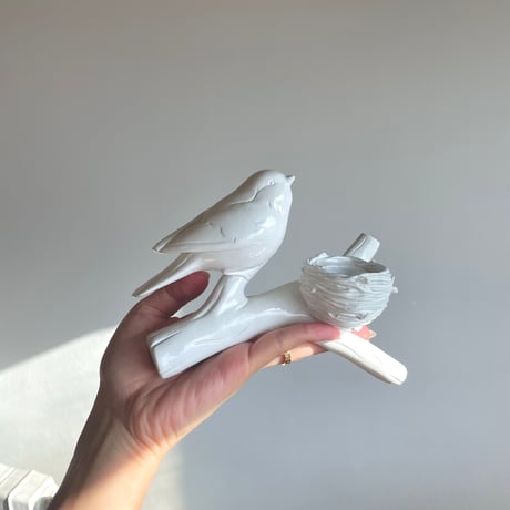 小鳥のキャンドル立て