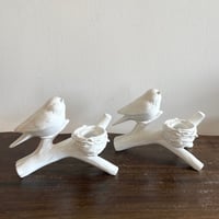 小鳥のキャンドル立て