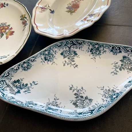 【ラヴィエ3点セット】 St Amandサンタマン , Villeroy&Boch ビレロイボッホ , Sarregueminesサルグミンヌ、アグレステ