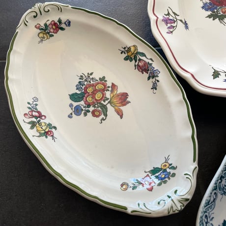 【ラヴィエ3点セット】 St Amandサンタマン , Villeroy&Boch ビレロイボッホ , Sarregueminesサルグミンヌ、アグレステ