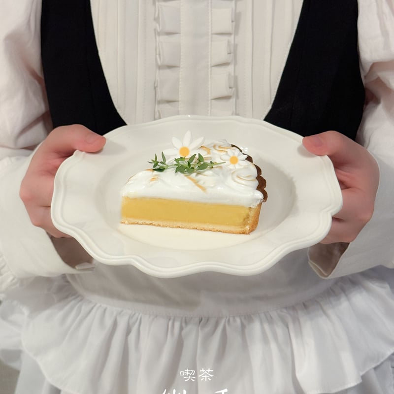 🦢喫茶微睡「 白花檸檬タルト🍋 」電子チケット①【27日(土)13:30-14
