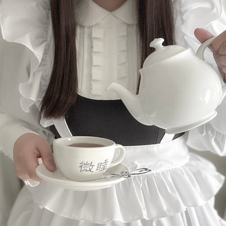 🦢喫茶微睡「夢みる白鳥の宝石パフェ」電子チケット④【12日(土)15:40-16:40】
