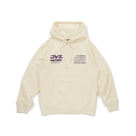 Disc Hooded Sweatshirt (Natural)