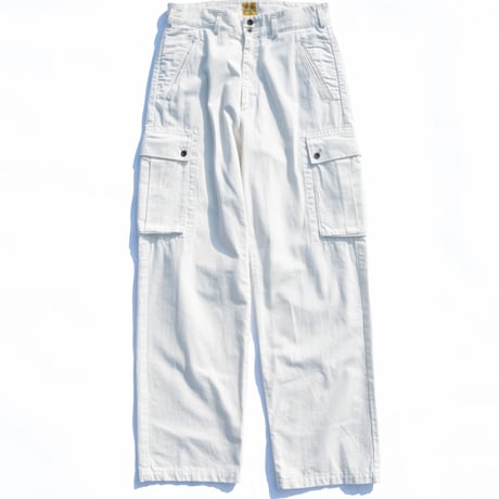 6 POCKET PANTS (WHITE)