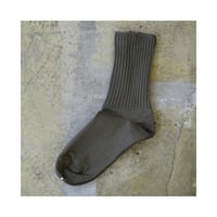 RIB SOX (KHAKI)