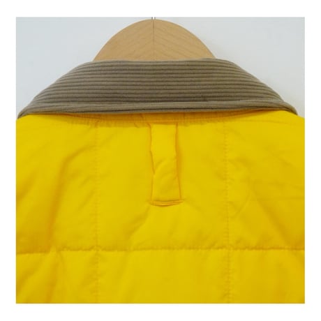 QUILTED PUFFY SHIRT (YELLOW)