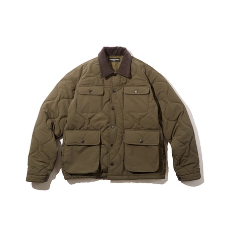 Quilted Warden Jacket (Olive)